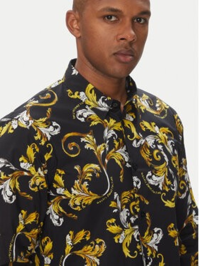 Versace Jeans Couture Koszula 78GAL2S0 Czarny Regular Fit