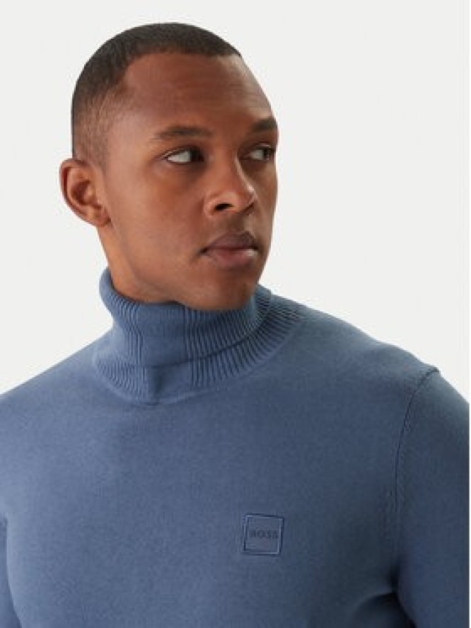 BOSS Sweter Akiro S 50527573 Niebieski Regular Fit