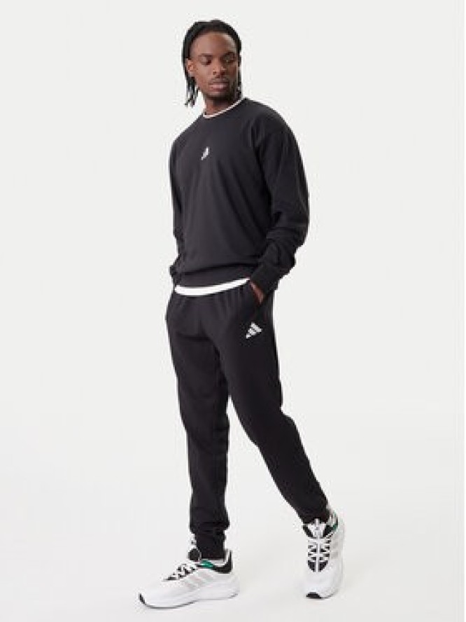 adidas Bluza Essentials Feel Cozy JE3837 Czarny Regular Fit