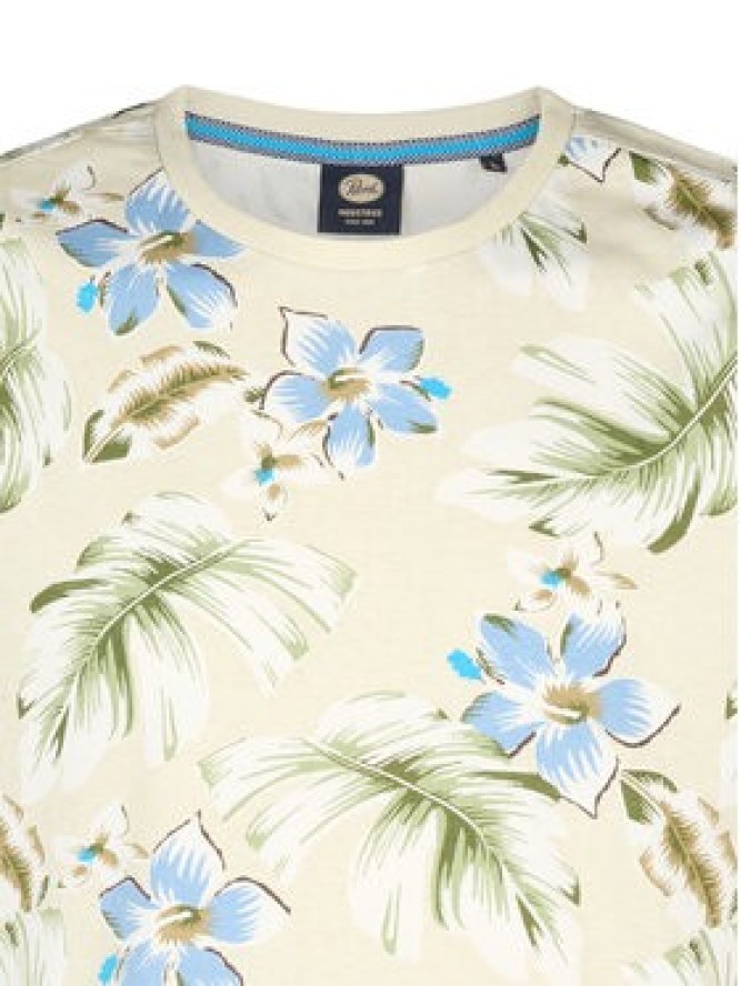 Petrol Industries T-Shirt M-1050-TSR655 Beżowy Regular Fit