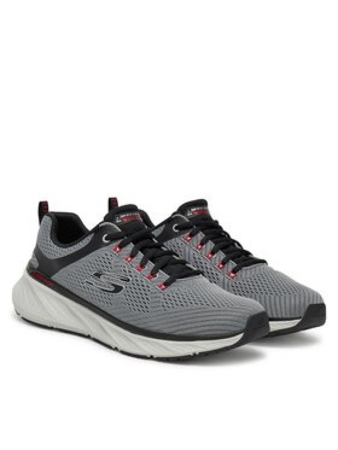 Skechers Buty do biegania Edgeride-Contention 232843/CCBK Szary