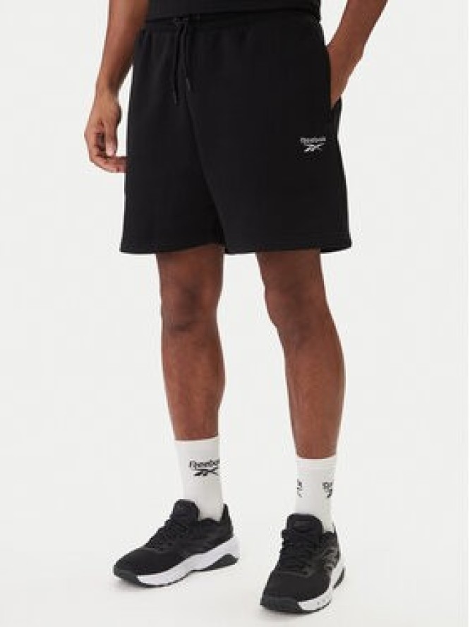 Reebok Komplet t-shirt i spodenki Baz RK25609CCM Czarny Regular Fit