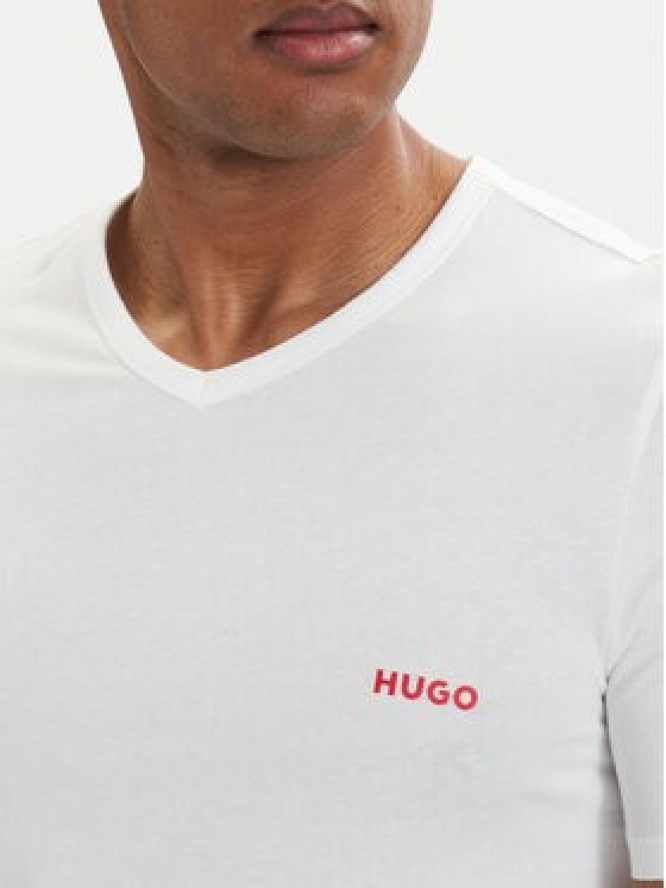 HUGO Komplet t-shirtów 50566316 Biały Regular Fit