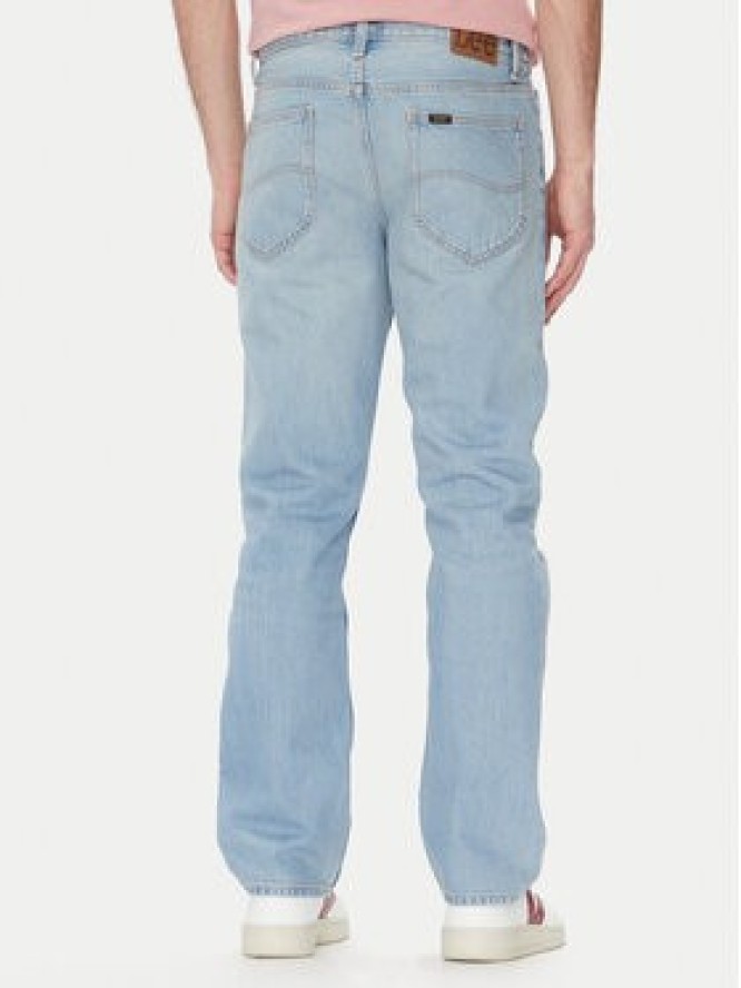 Lee Jeansy West 112363966 Niebieski Straight Fit
