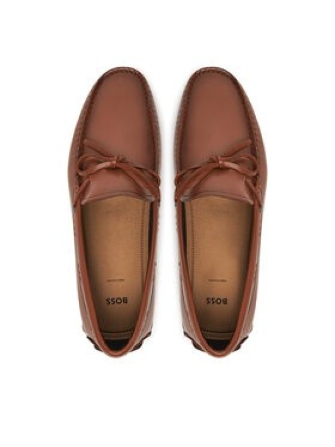 BOSS Mokasyny Noel_Mocc_ltlc 50541771 Brązowy