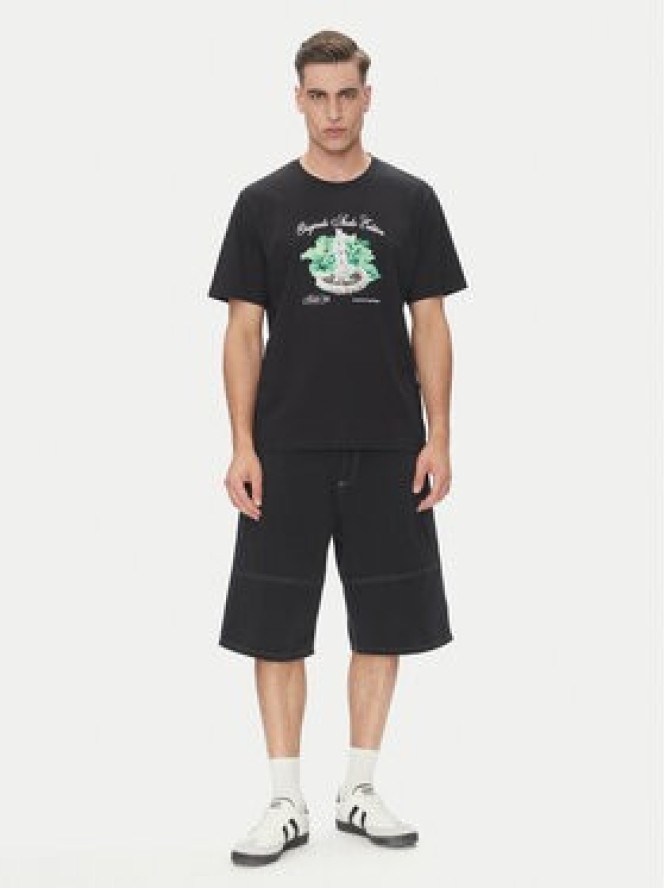 Jack & Jones Szorty materiałowe Owen 12278222 Czarny Baggy Fit