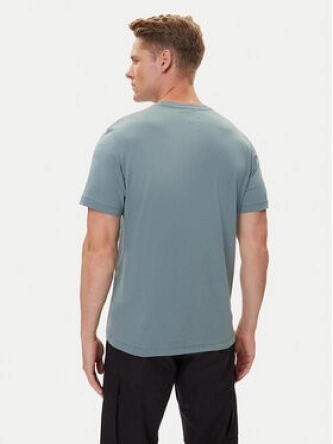 Parajumpers T-Shirt Patch 25WMPMTSEY29 Zielony Regular Fit