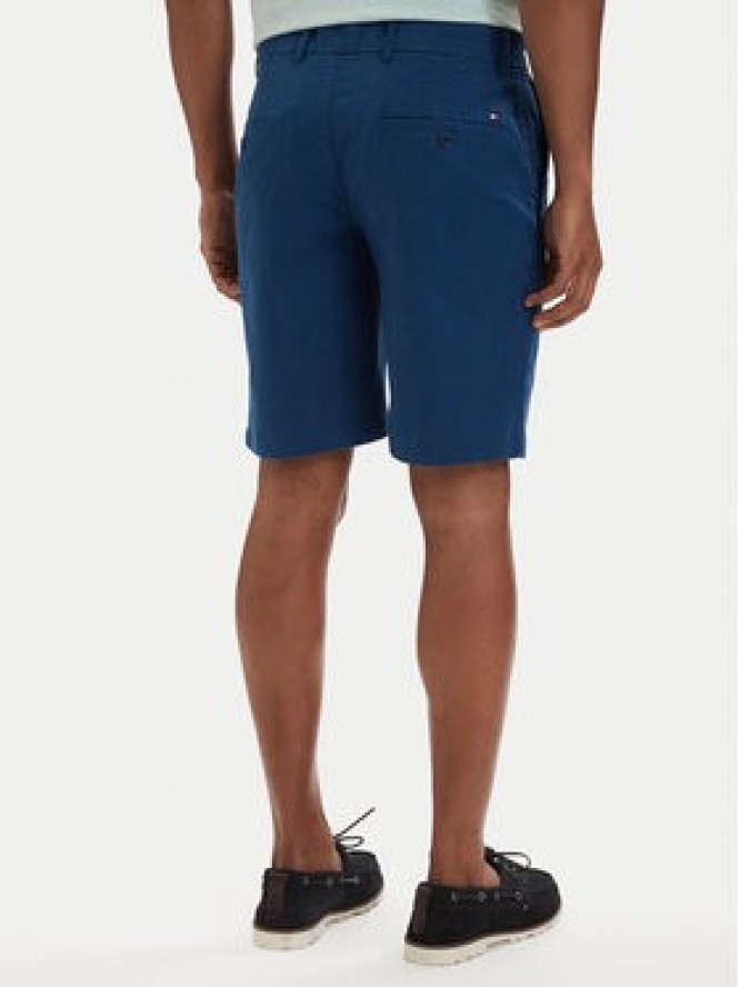 Tommy Hilfiger Szorty materiałowe Denton 9.5 MW0MW42351 Niebieski Slim Fit