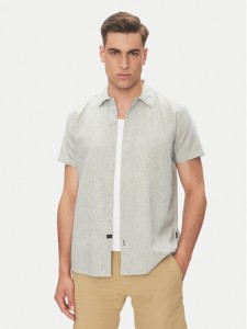 INDICODE Koszula Giulionus 20-402 Szary Regular Fit