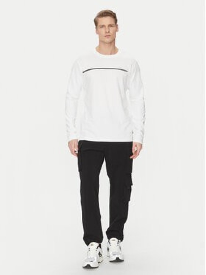 Jack & Jones Longsleeve Fusion 12273134 Biały Regular Fit
