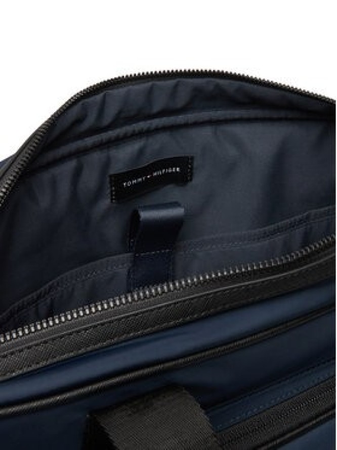 Tommy Hilfiger Torba na laptopa Th Repreve Computer Bag AM0AM13466 Granatowy