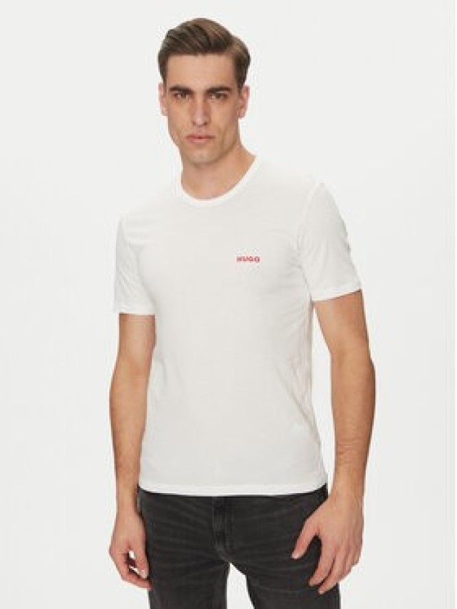 HUGO Komplet t-shirtów T-Shirt Rn Triplet P 50532811 Kolorowy Regular Fit