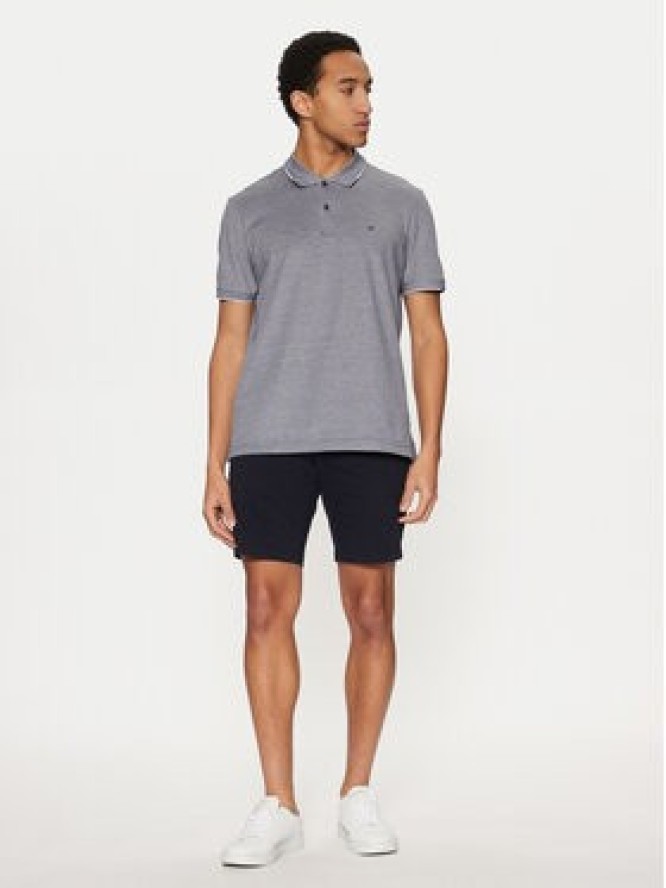 Calvin Klein Szorty materiałowe Modern Twill K10K114063 Granatowy Slim Fit