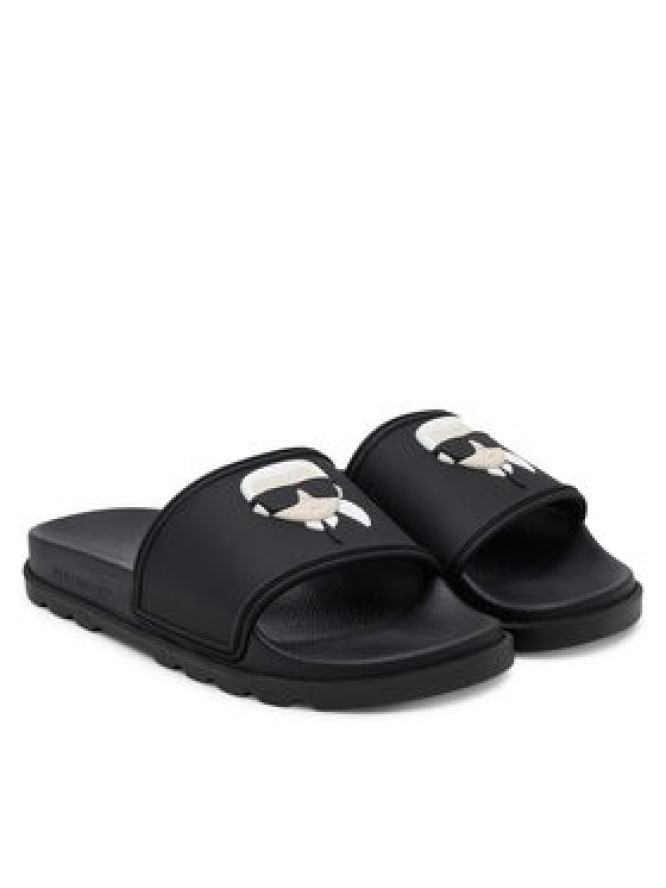 KARL LAGERFELD Klapki Kondo Tred KL70905 Czarny