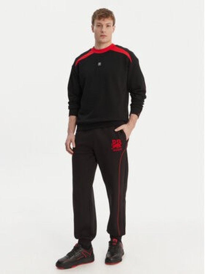 HUGO Spodnie dresowe Dusson_RB 50559707 Czarny Relaxed Fit