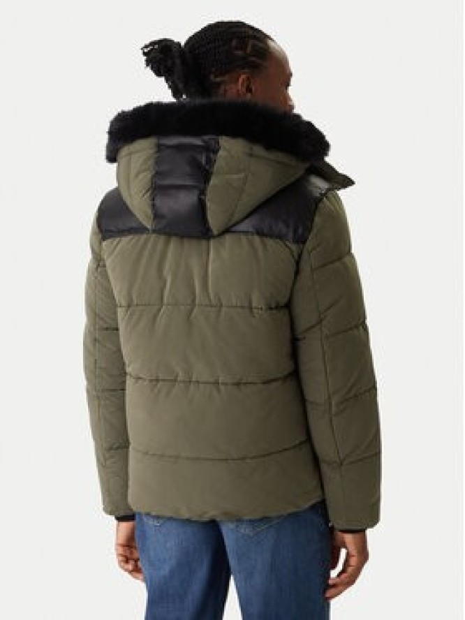 Guess Kurtka zimowa M5BL2A W2202 Zielony Regular Fit