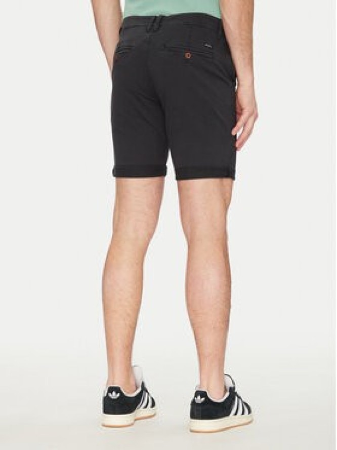 Blend Szorty materiałowe 20717939 Czarny Regular Fit