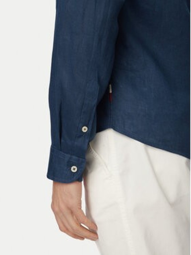 Aeronautica Militare Koszula 261CA1321UCT03089 Niebieski Regular Fit