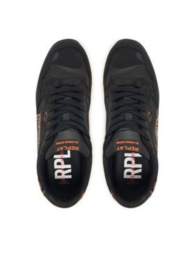 REPLAY Sneakersy GMS68 .000.C0114S Czarny