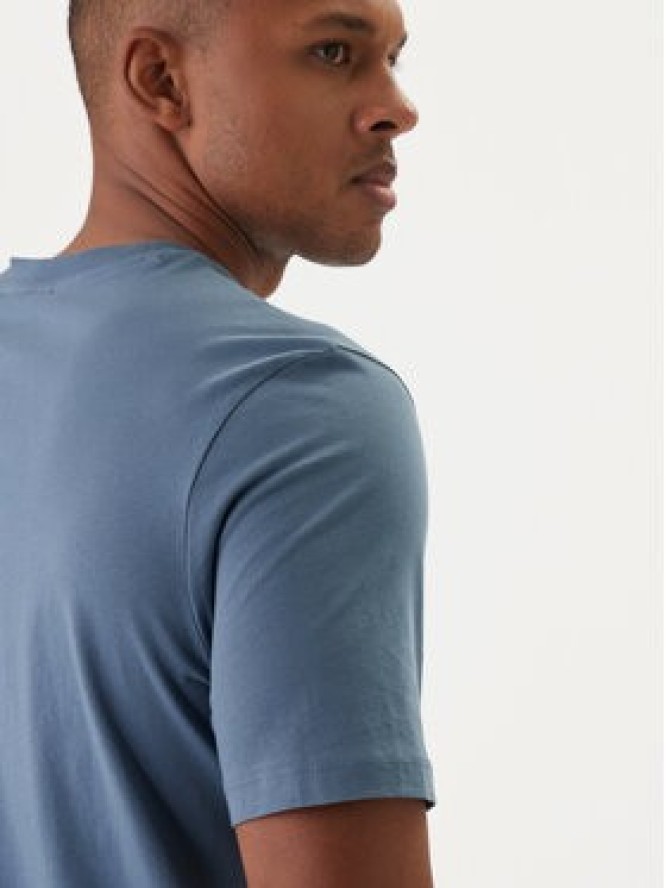 HUGO T-Shirt Dero222 50466158 Niebieski Regular Fit