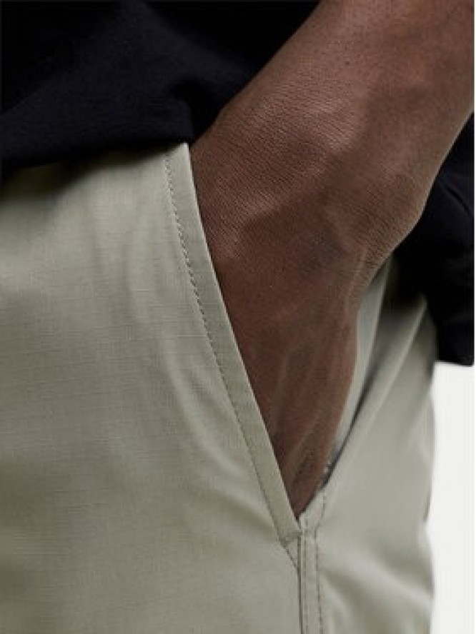 Jack & Jones Szorty materiałowe Cole Ivan 12288611 Zielony Regular Fit