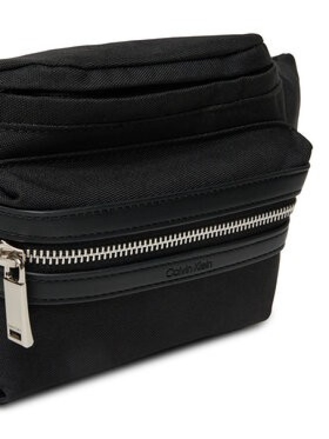 Calvin Klein Saszetka nerka Contrast Belt Bag LV04D3073G Czarny