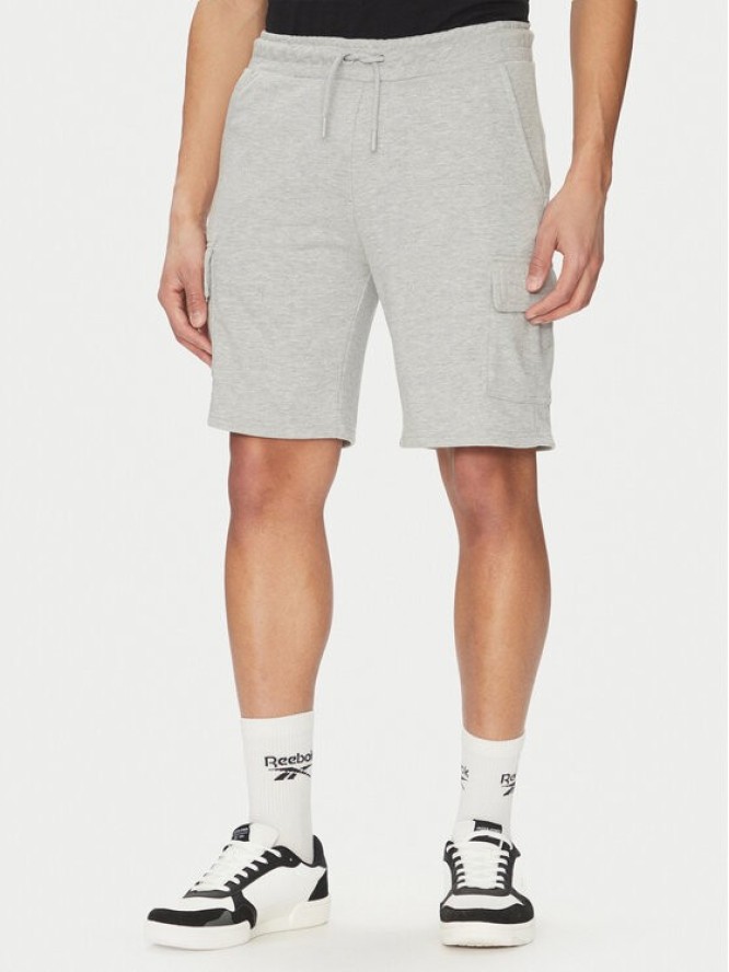 Blend Szorty sportowe 20718382 Szary Regular Fit