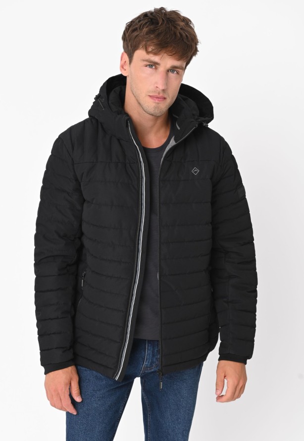 Kurtka z odpinanym kapturem J-JUAN