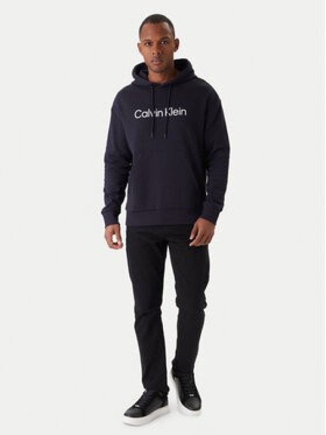 Calvin Klein Bluza Hero K10K111345 Granatowy Regular Fit