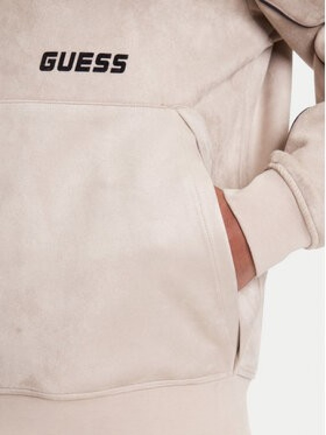 Guess Bluza Z5YQ05 KCJY2 Beżowy Regular Fit