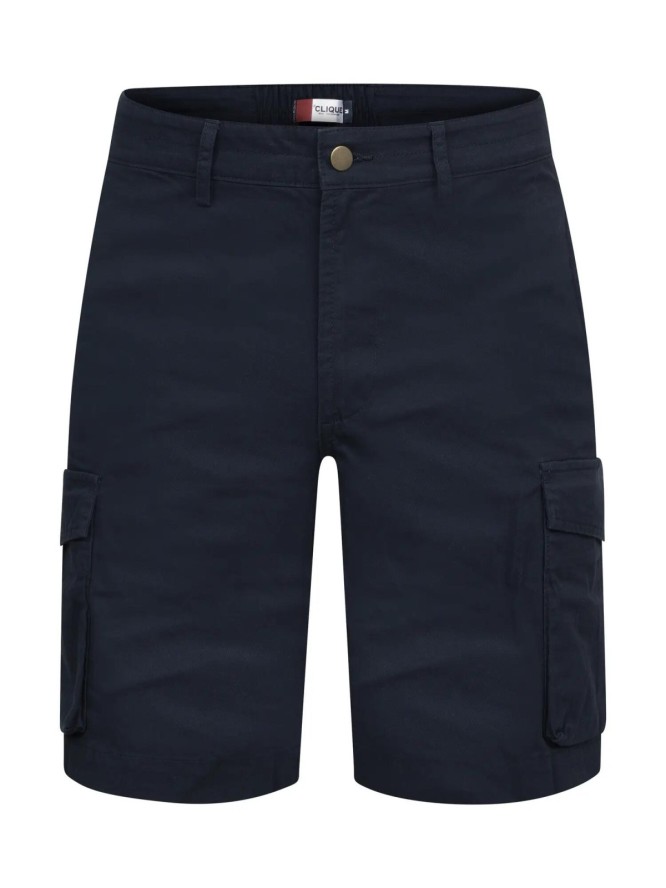clique Cargo Shorts z bawełny organicznej - regular fit – Dark Navy