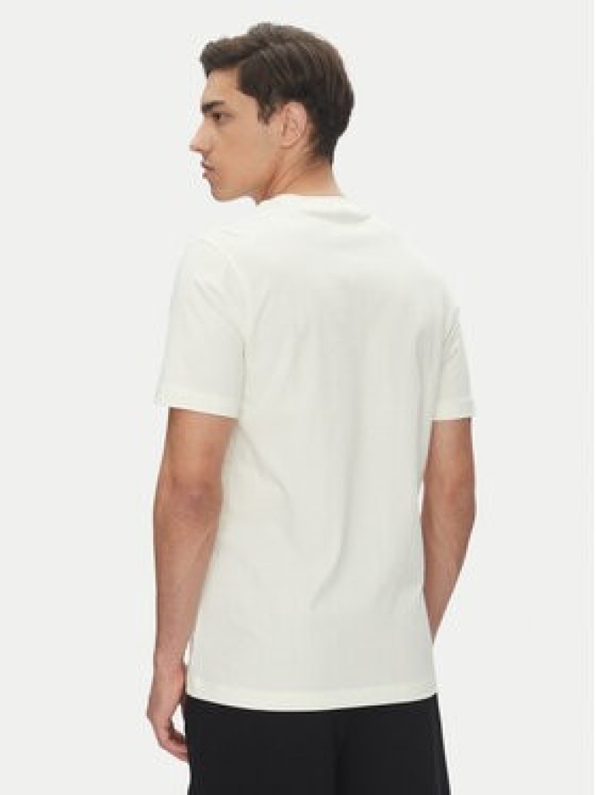 adidas T-Shirt Lounge Slides Graphic Pocket JM0374 Biały Regular Fit