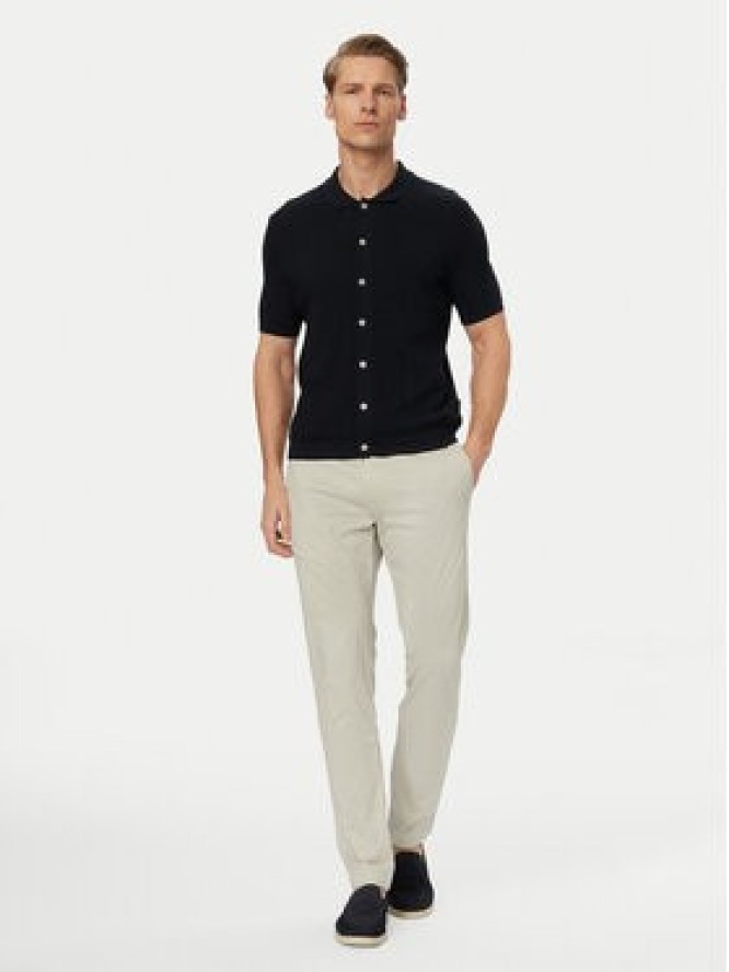 Bugatti Chinosy 4130-16370E Beżowy jasny Regular Fit