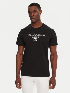 Dolce&Gabbana T-Shirt G8PD7Z G7B9X Czarny Regular Fit