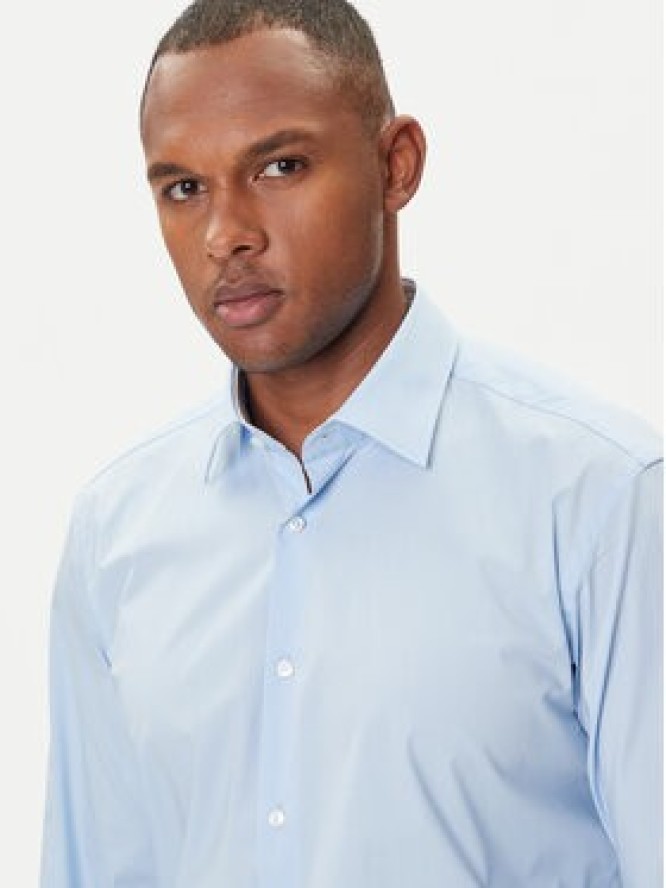 BOSS Koszula H-Joe 50545075 Błękitny Regular Fit