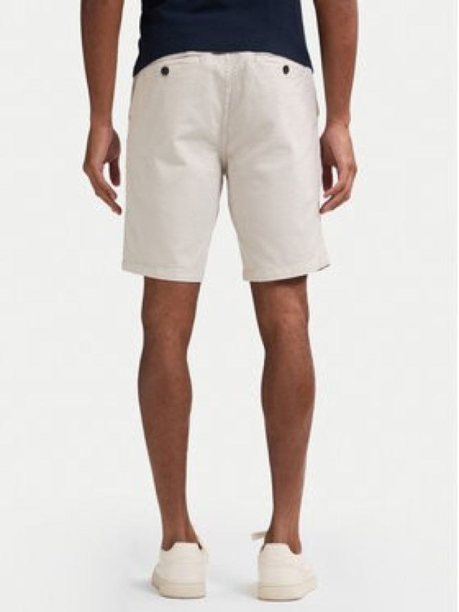 Petrol Industries Szorty materiałowe M-1050-SHO527 Biały Regular Fit