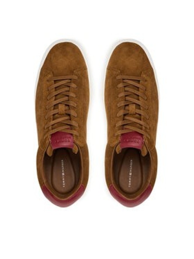 Tommy Hilfiger Sneakersy Premium Dress Cupsole FM0FM05573 Brązowy
