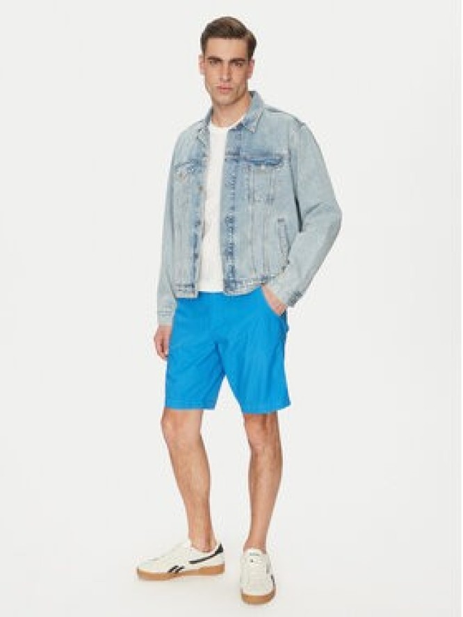 Napapijri Szorty materiałowe Nakuru 6 NP0A4HRV Niebieski Regular Fit