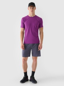 4F Spodenki treningowe szybkoschnące męskie 4F x Robert Lewandowski - szare XL