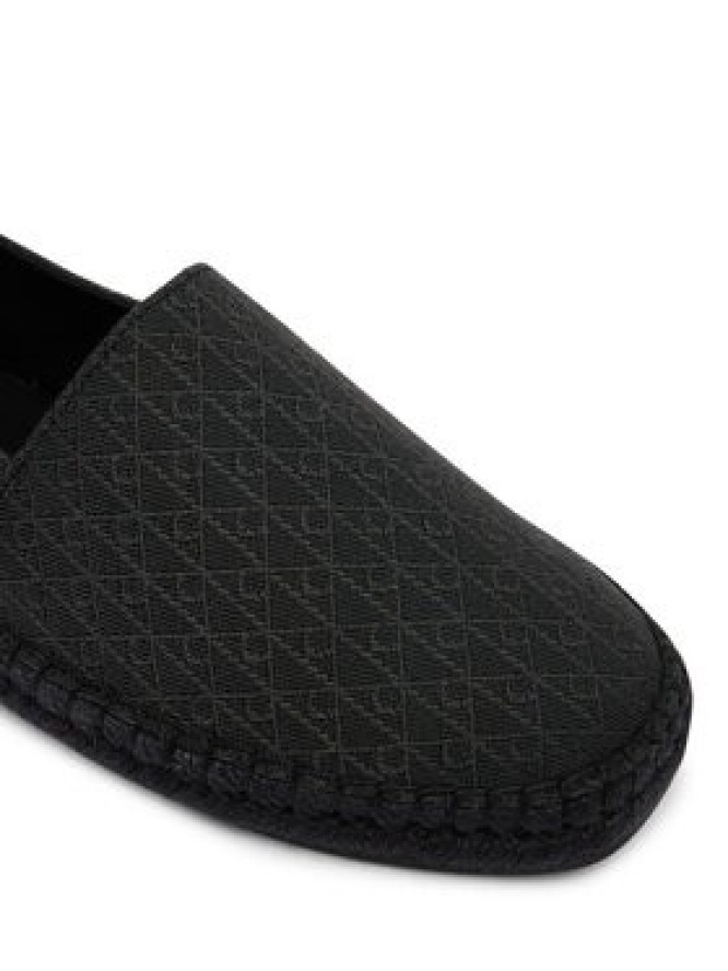 Calvin Klein Espadryle Espadrille Aop Cv HM0HM02231 Czarny