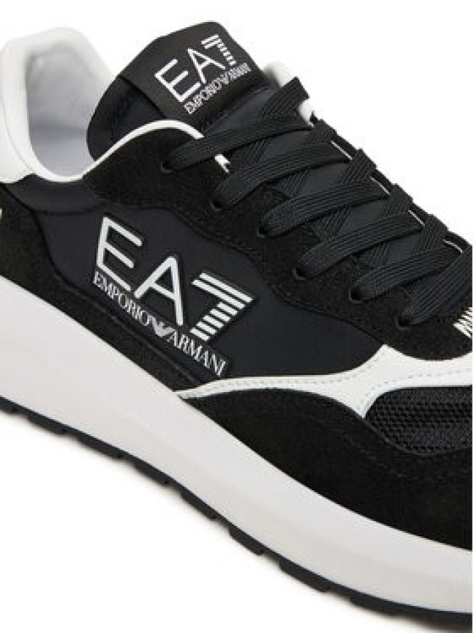 EA7 Emporio Armani Sneakersy 7X000341 AF18616 MC001 Czarny