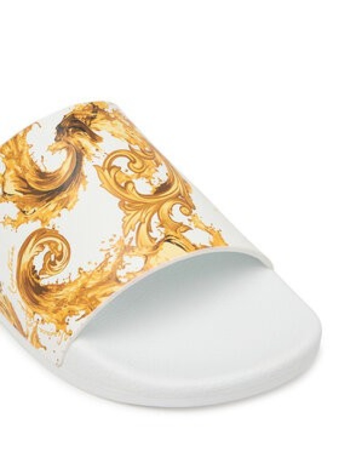 Versace Jeans Couture Klapki 80YA3SQ4 ZS365 G03 Biały