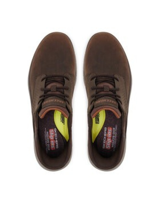 Skechers Sneakersy Orell-Yates 205249/COC Brązowy