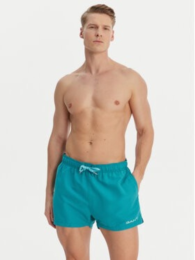 Gant Szorty kąpielowe 920006500 Zielony Regular Fit