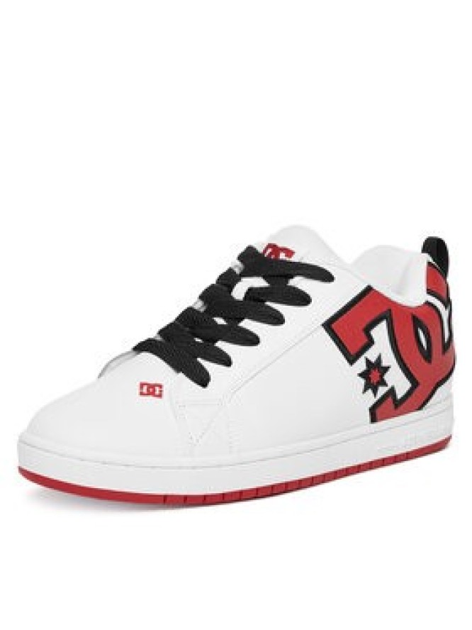 DC Shoes Sneakersy COURT GRAFFIK DC01661110 Biały