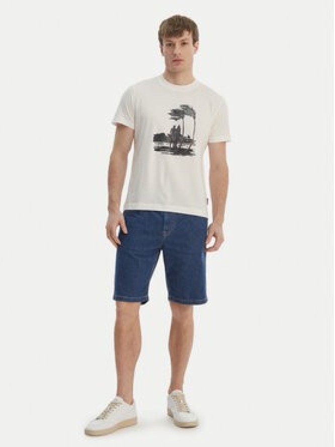 JOOP! Jeans T-Shirt JJJ-Lanakila 30101983 Écru Regular Fit