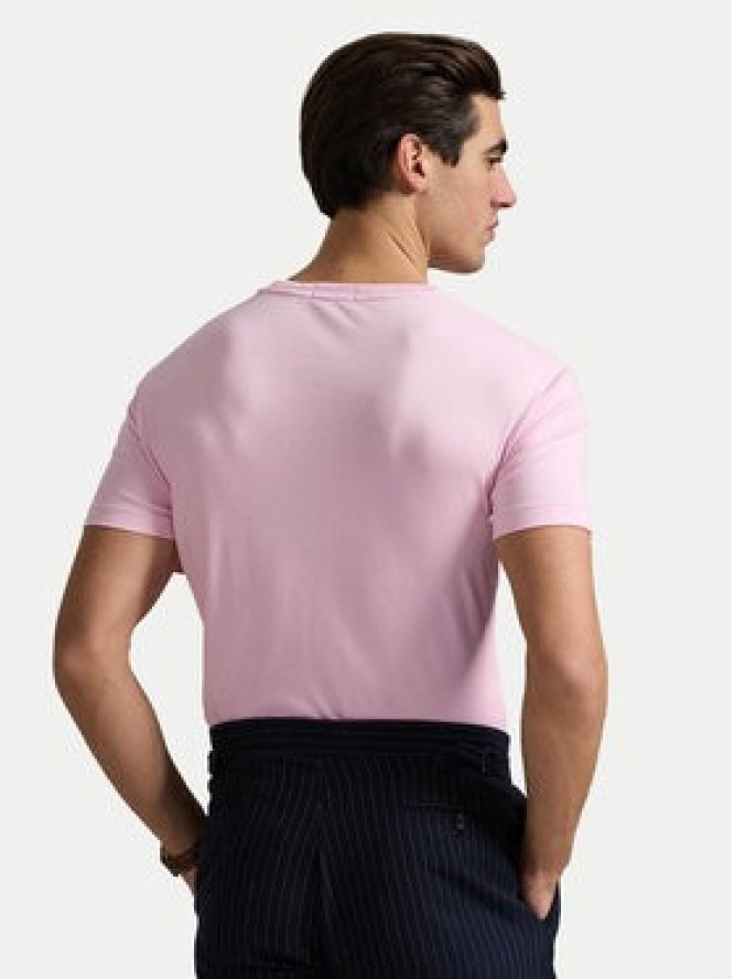 Polo Ralph Lauren T-Shirt 710740727010 Różowy Slim Fit