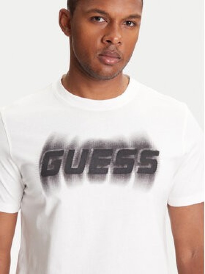 Guess T-Shirt Z5YI12 I3Z14 Biały Regular Fit