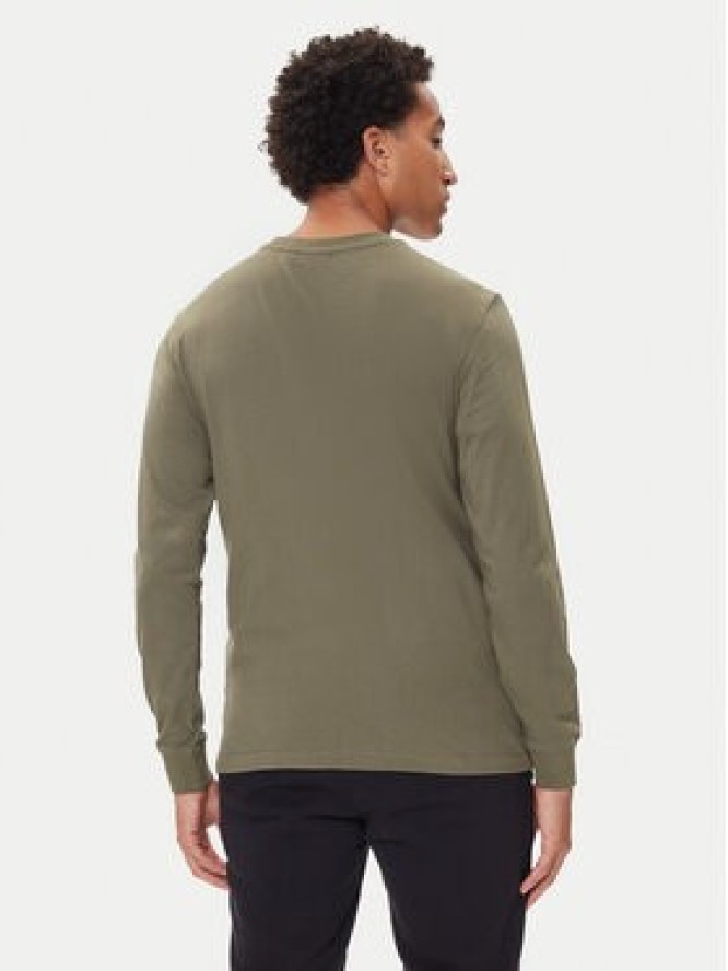 Napapijri Longsleeve S-Box Logo NP0A4I3M Khaki Regular Fit