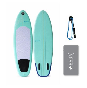 Zestaw Deska Surfingowa 5'4 x 22'' x 3'' - 55l ze smyczą (Leash) 6"